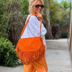 BOLSO FLECOS NARANJA