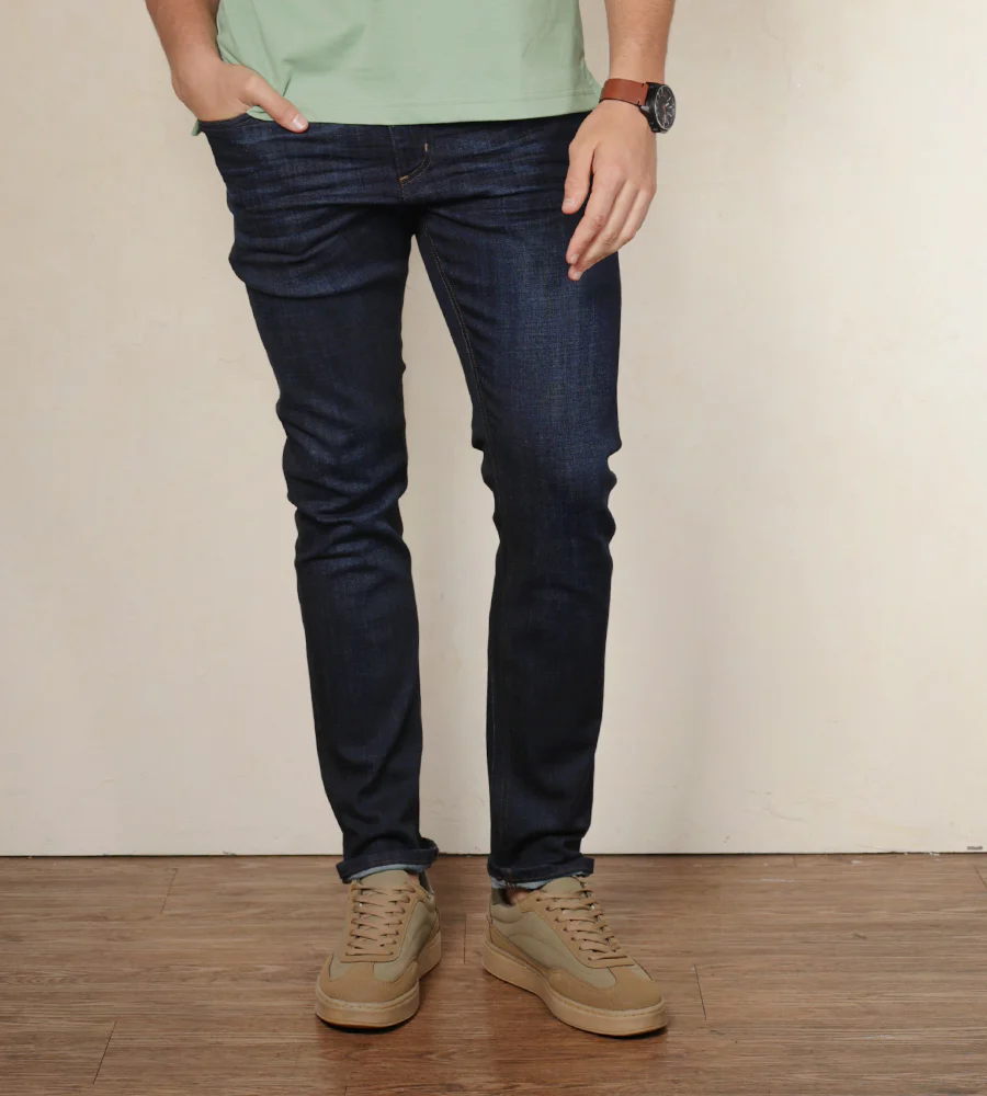 Jean Clásico Color Azul Índigo Oscuro Ref. 112011025