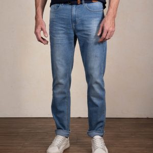 Jean Clásico Color Azul Índigo Claro Ref. 112021125