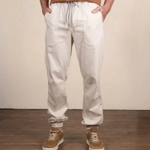 Jogger Tejido Plano Color Arena Ref. 135041225