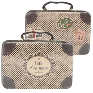 Maleta de metal - Little Miss Mouse