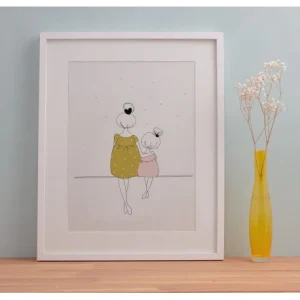 Lámina - Love mum and girl summer