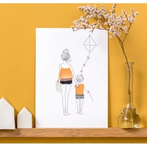 Lámina - Paseo niño