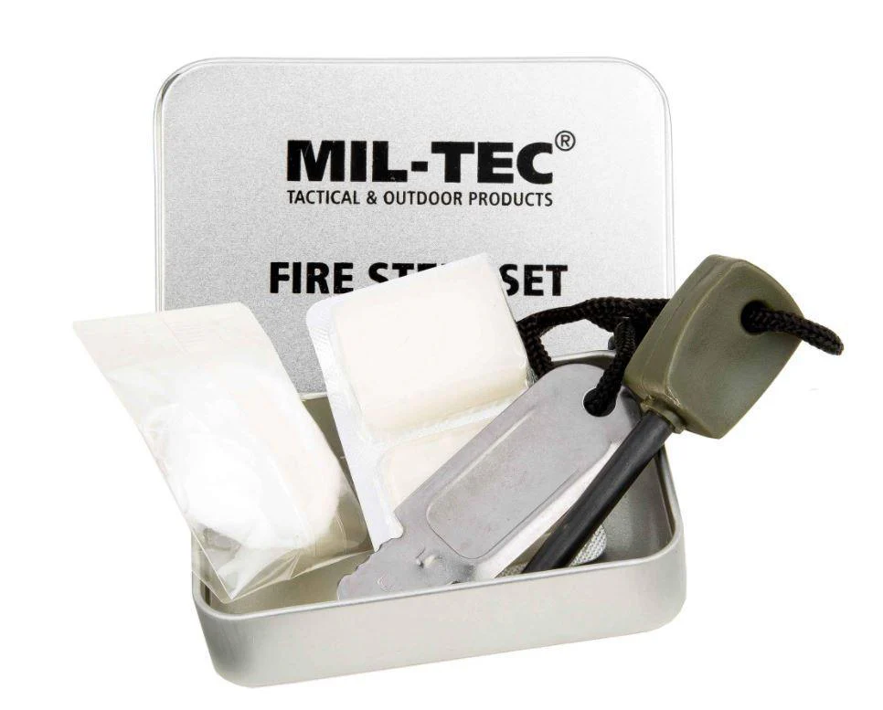 Kit completo para encender fuego de emergencia