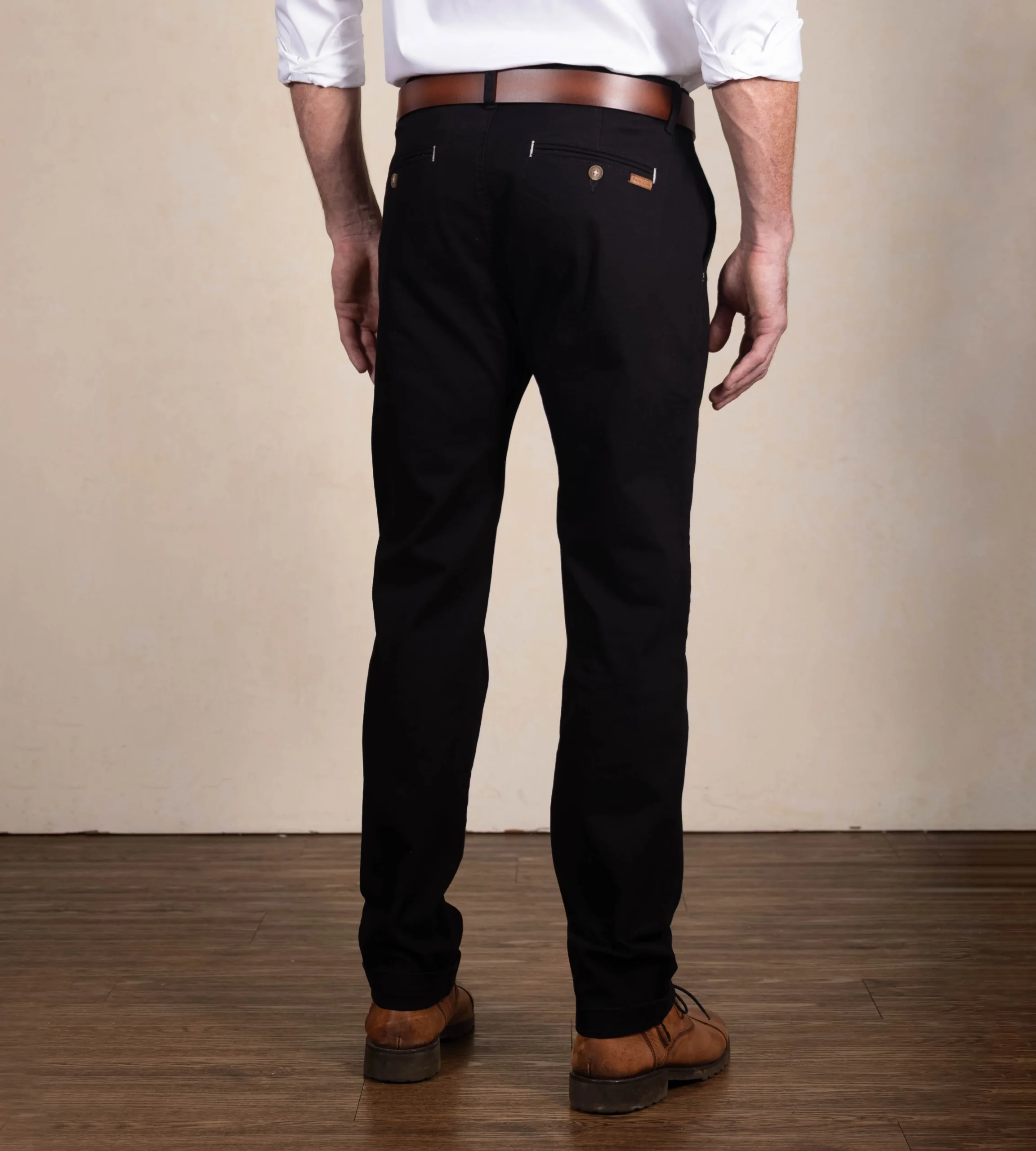 Pantalón Clásico Color Negro Ref. 111021125 - Imagen 3