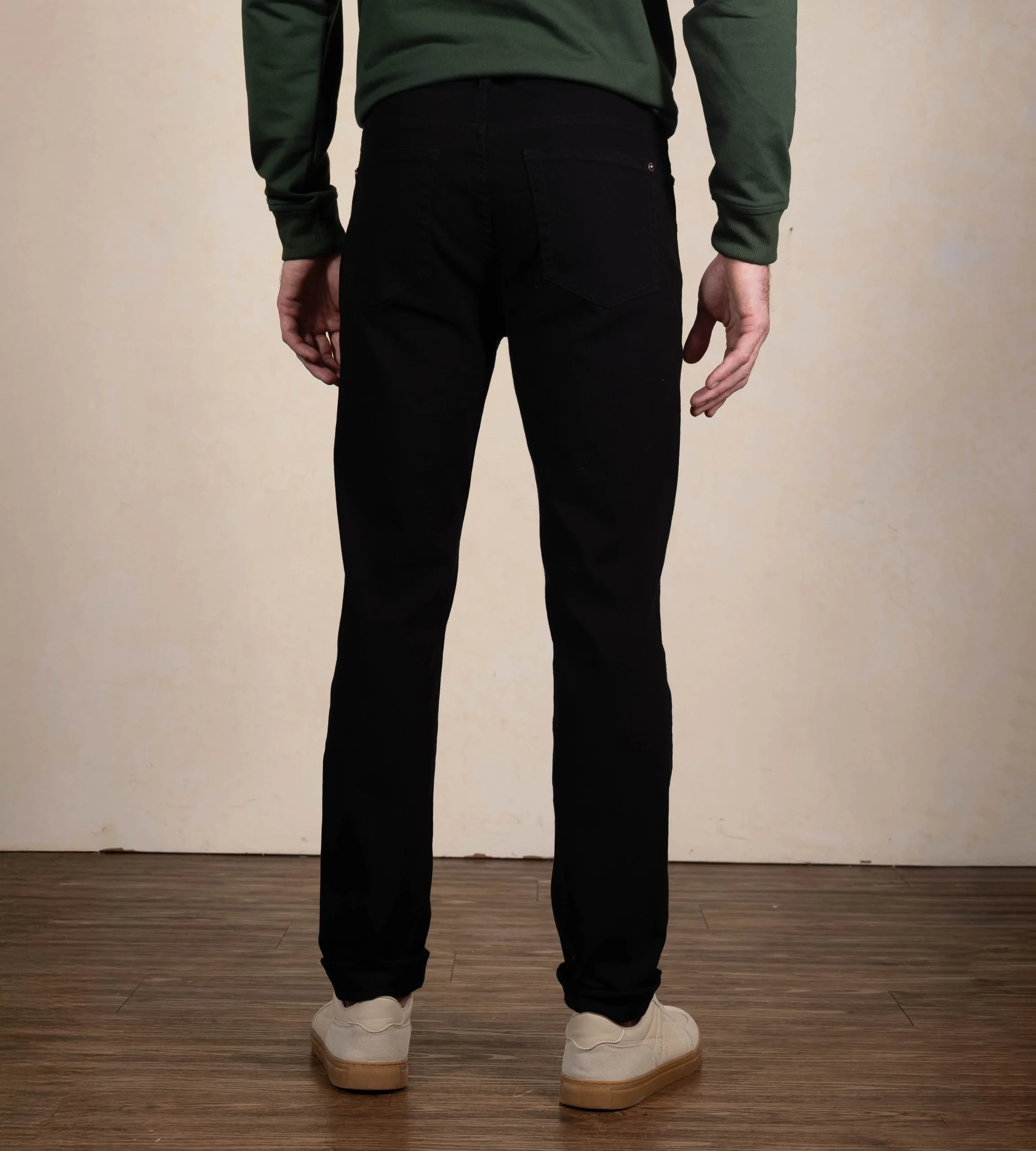 Pantalón Clásico Color Negro Ref. 111091225 - Imagen 3