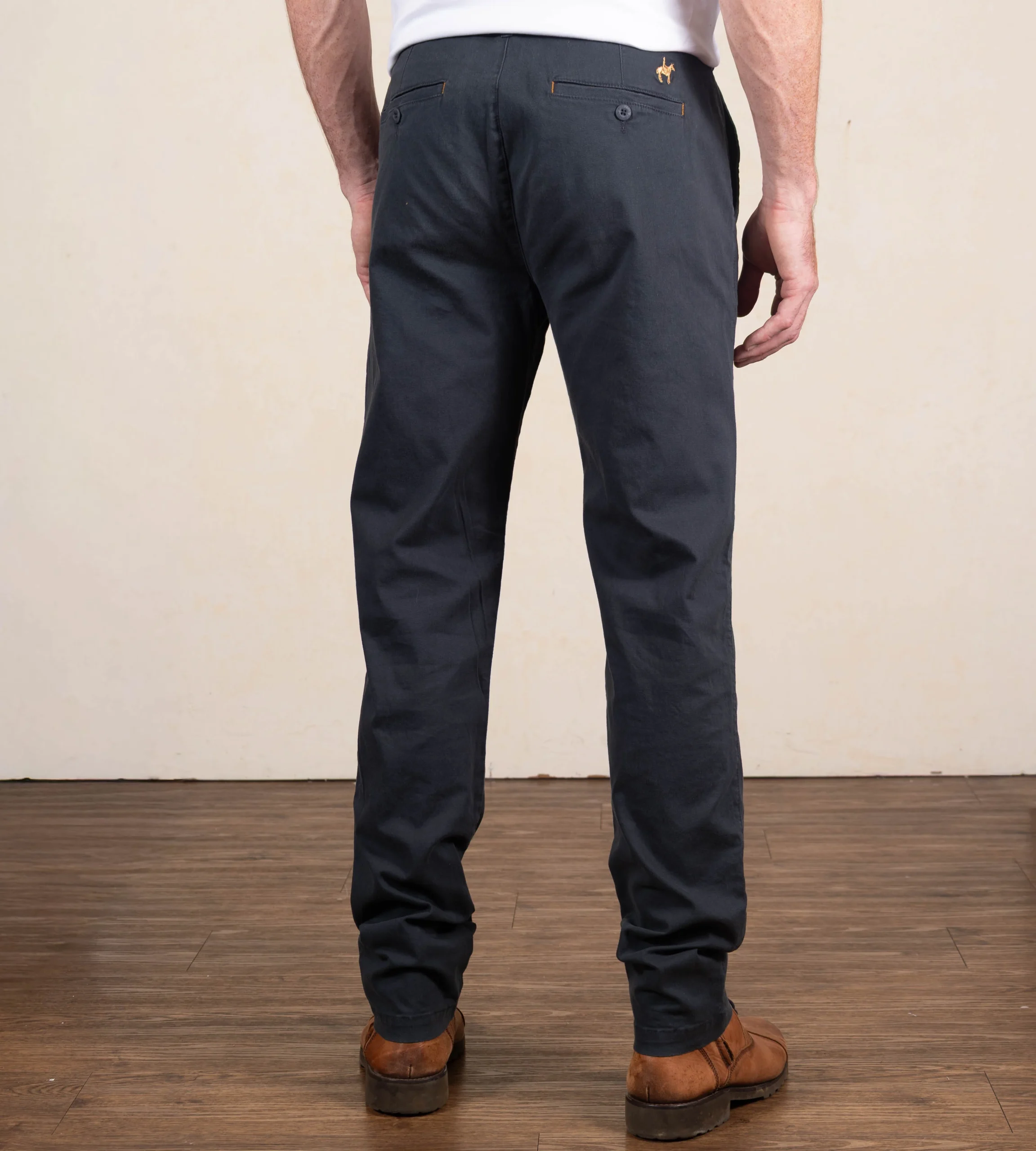 Pantalón Clásico Color Verde Petróleo Ref. 111041125 - Imagen 3