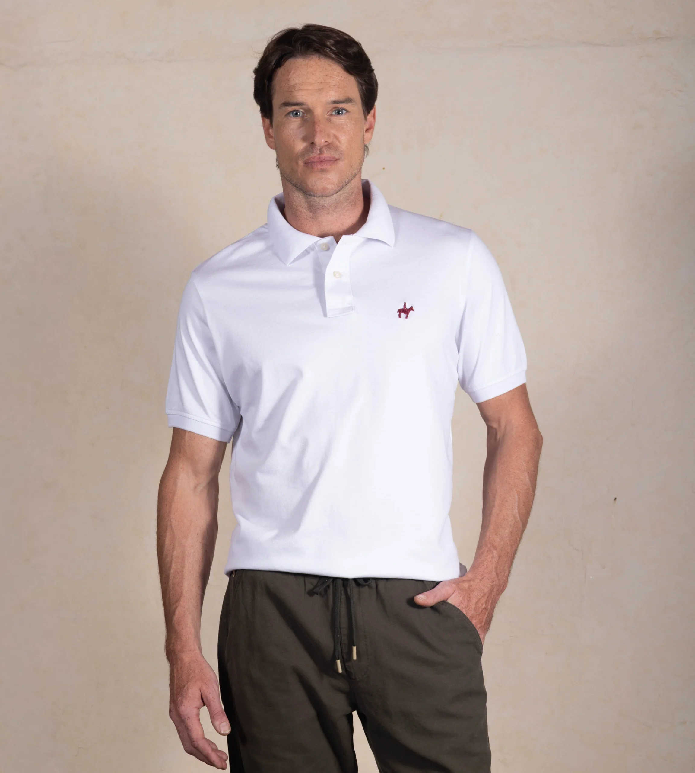 Polo Fondo Entero Color Blanco Ref. 101111125 - Imagen 3