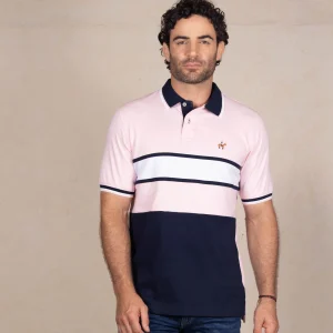 Polo Bloques Color Rosado Claro Ref. 129021225
