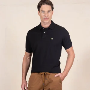 Polo Fondo Entero Color Negro Ref. 101101025