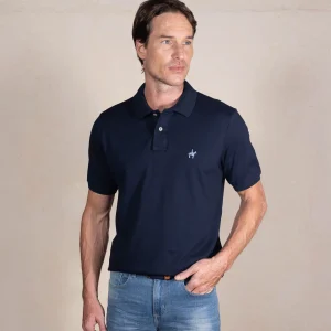 Polo Fondo Entero Color Azul Navy Ref. 101131125