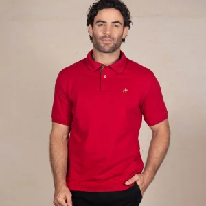 Polo Fondo Entero Color Rojo Ref. 101261225
