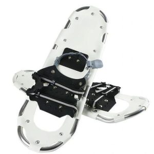 Raquetas de nieve con marcos de aluminio blancas