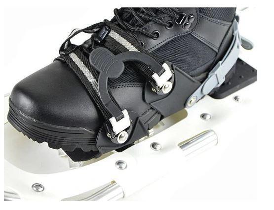 Raquetas de nieve con marcos de aluminio blancas - Imagen 5