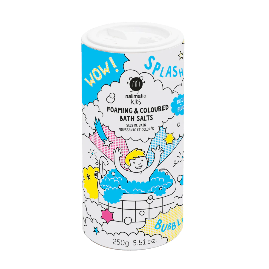 Nailmatic - Sales de baño espumosas - azul
