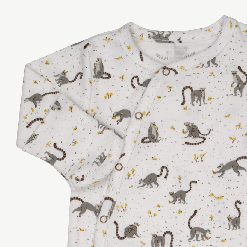 Pijama con Patitas - Lemures - Crema - Imagen 4