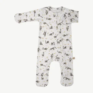 Pijama con Cierre - Lemures - Crema