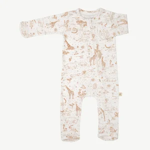 Pijama con Cierre - Historia - Crema