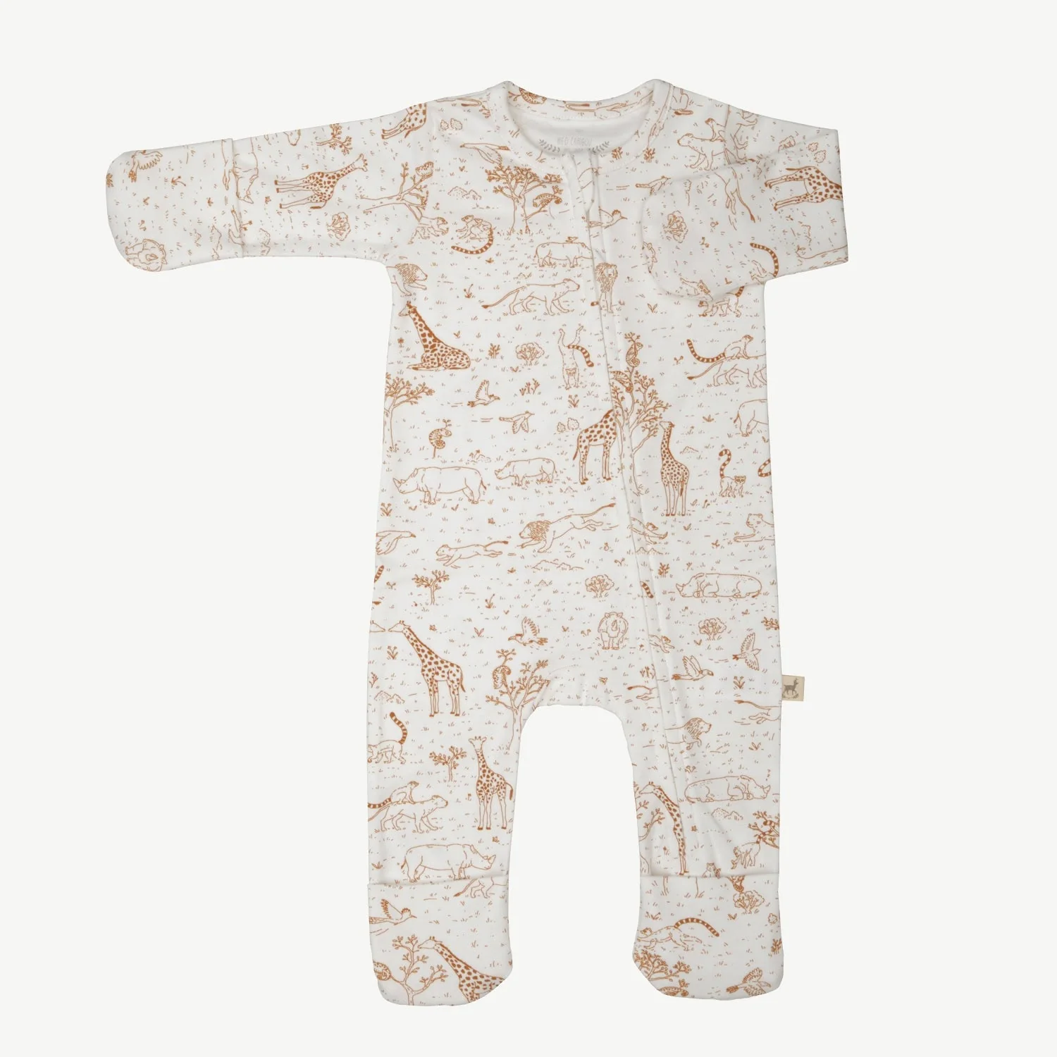 Pijama con Cierre - Historia - Crema - Imagen 3