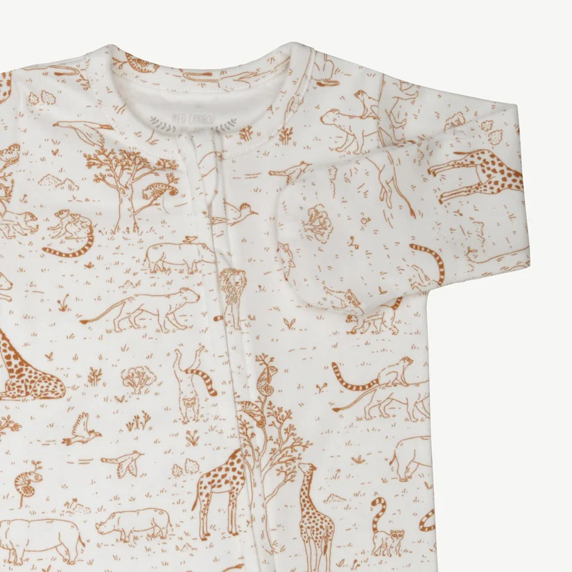 Pijama con Cierre - Historia - Crema - Imagen 4