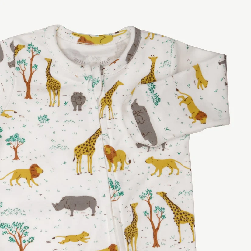 Pijama con Cierre - Safari - Crema - Imagen 4