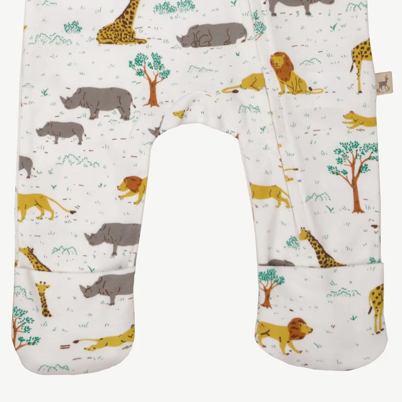 Pijama con Cierre - Safari - Crema - Imagen 5