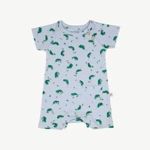 Enterizo Manga Corta - Camaleones - Celeste