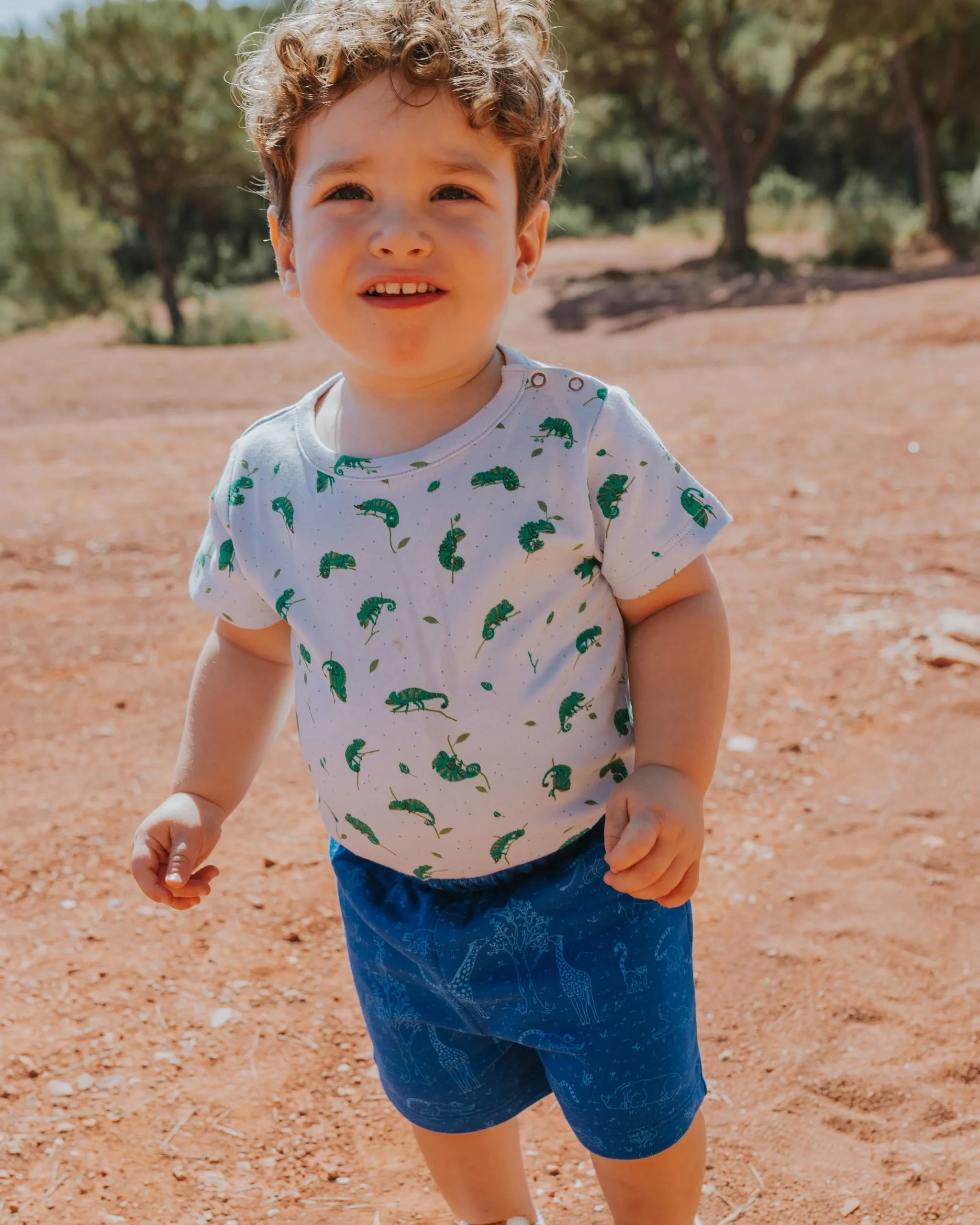 Body Manga Corta - Camaleones - Celeste - Imagen 6