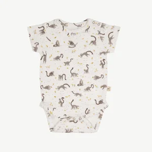 Body Manga Corta - Lemures - Crema