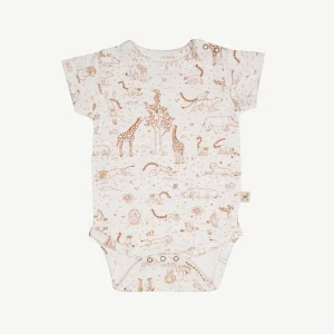 Body Manga Corta - Historia - Crema