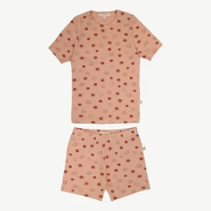 Pijama Manga Corta - Soles - Rosa Coral