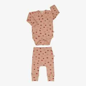 Se Body Kimono + Leggings - Soles - Rosa Coral