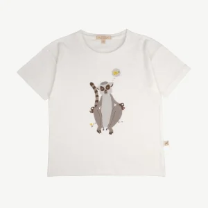 T-shirt Manga Corta - Lemur - Crema