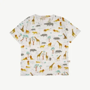T-shirt Manga Corta - Safari - Crema