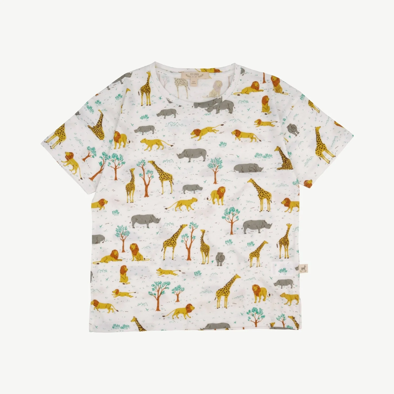 T-shirt Manga Corta - Safari - Crema
