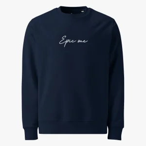 Sudadera Sin Capucha Azul Marino Epic Me