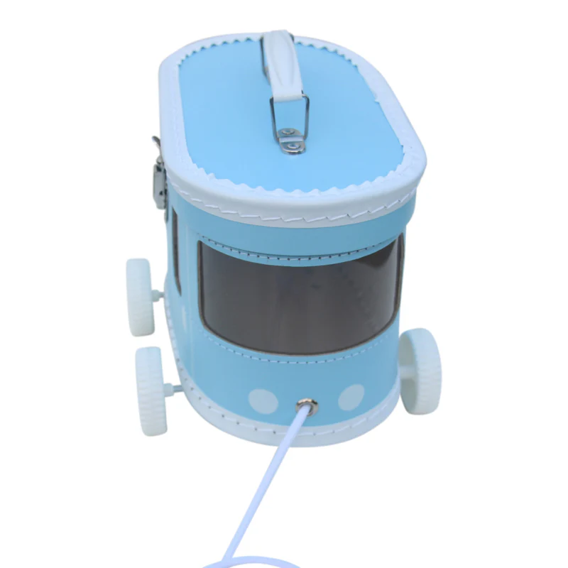 Caja Tranvía con ruedas - azul - Imagen 3